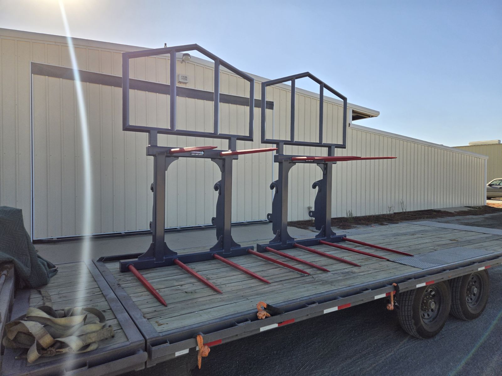 Precision Fabrication Hay spears